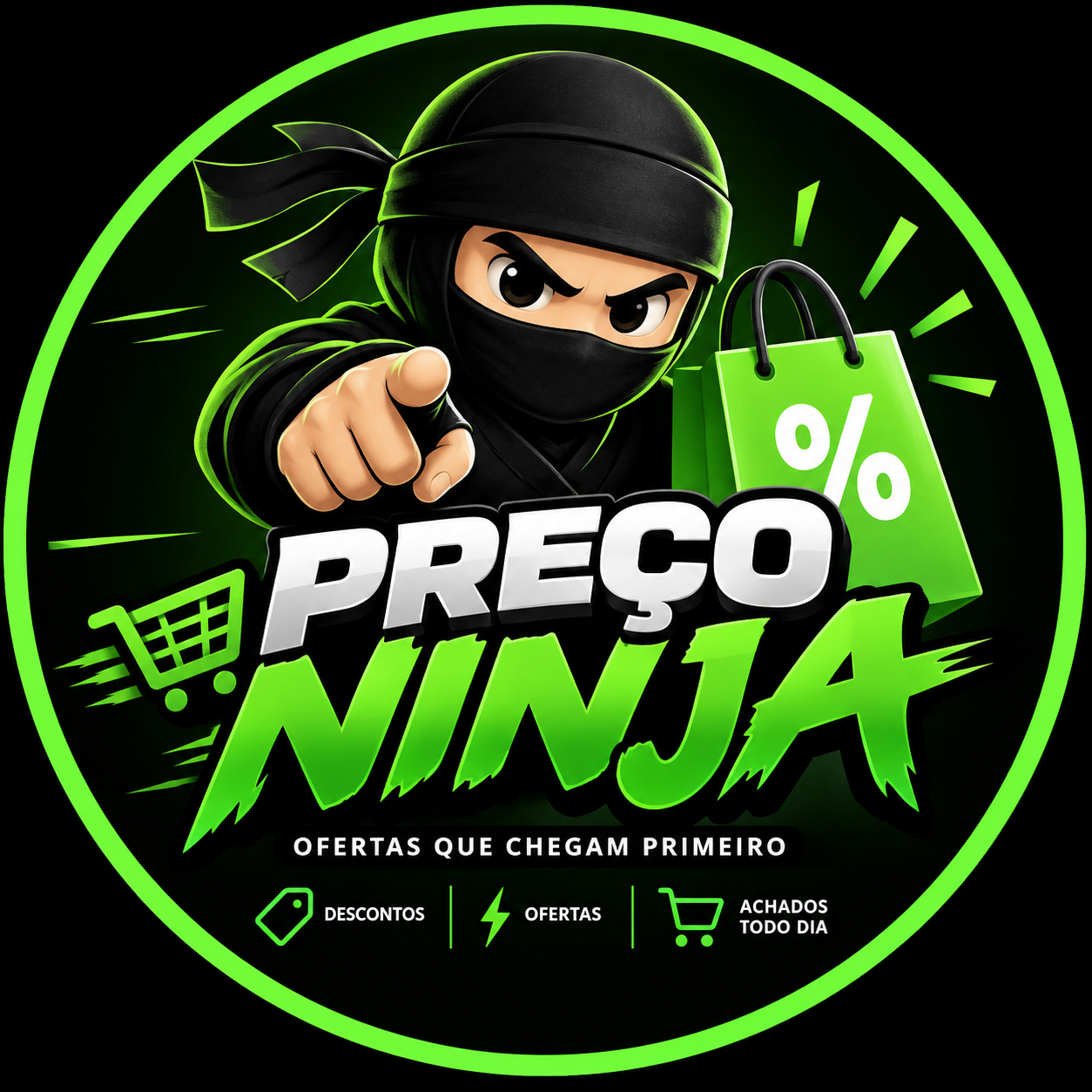 Preço Ninja — grupo de ofertas no WhatsApp